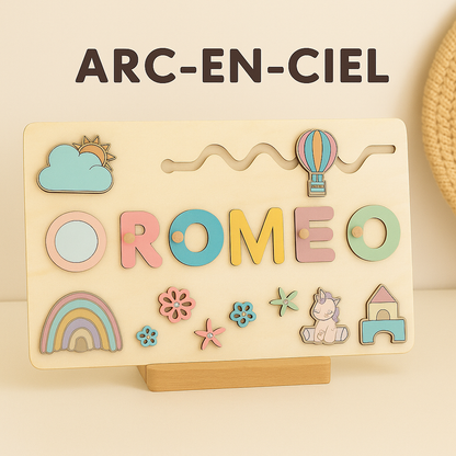 Puzzle Personnalisé Prénom en Bois