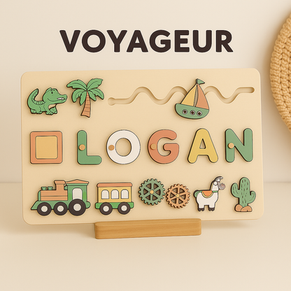 Puzzle Personnalisé Prénom en Bois