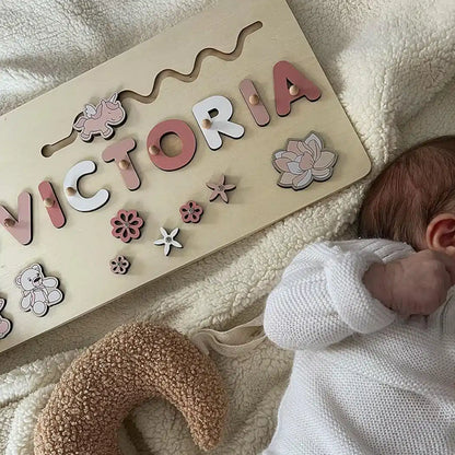 Puzzle Personnalisé Prénom en Bois